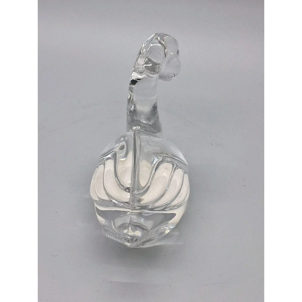 Princess House Crystal Pets 24% Lead Swan Figurine Paperweight Collectible VTG